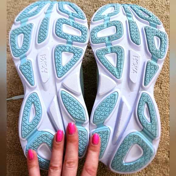 1127952 HOKA ONE ONE Bondi 8 Textile Cloud Blue/Ice Flow Size 8 - Picture 3 of 8